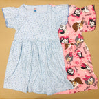 Printed Frock Pack Of 2