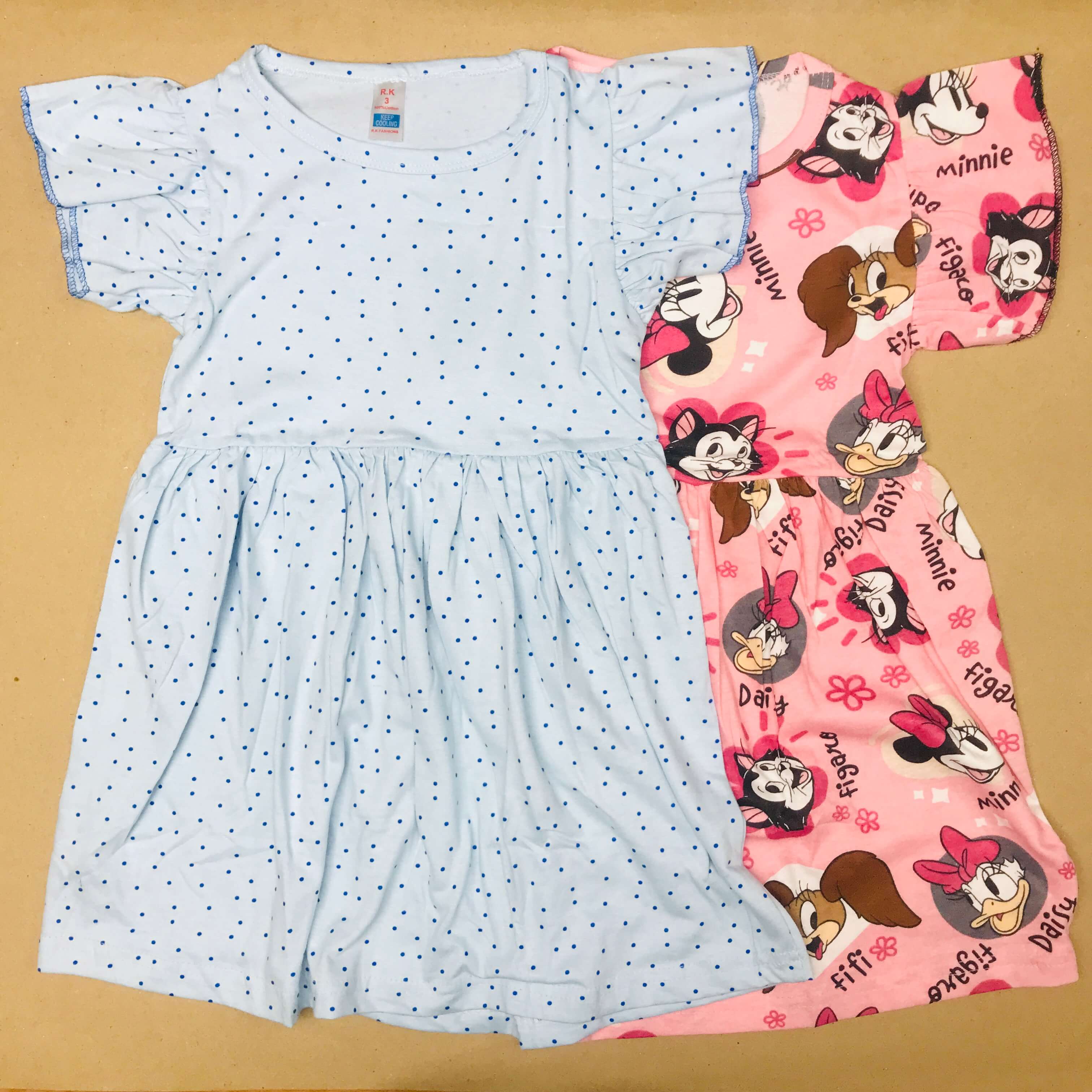 Printed Frock Pack Of 2