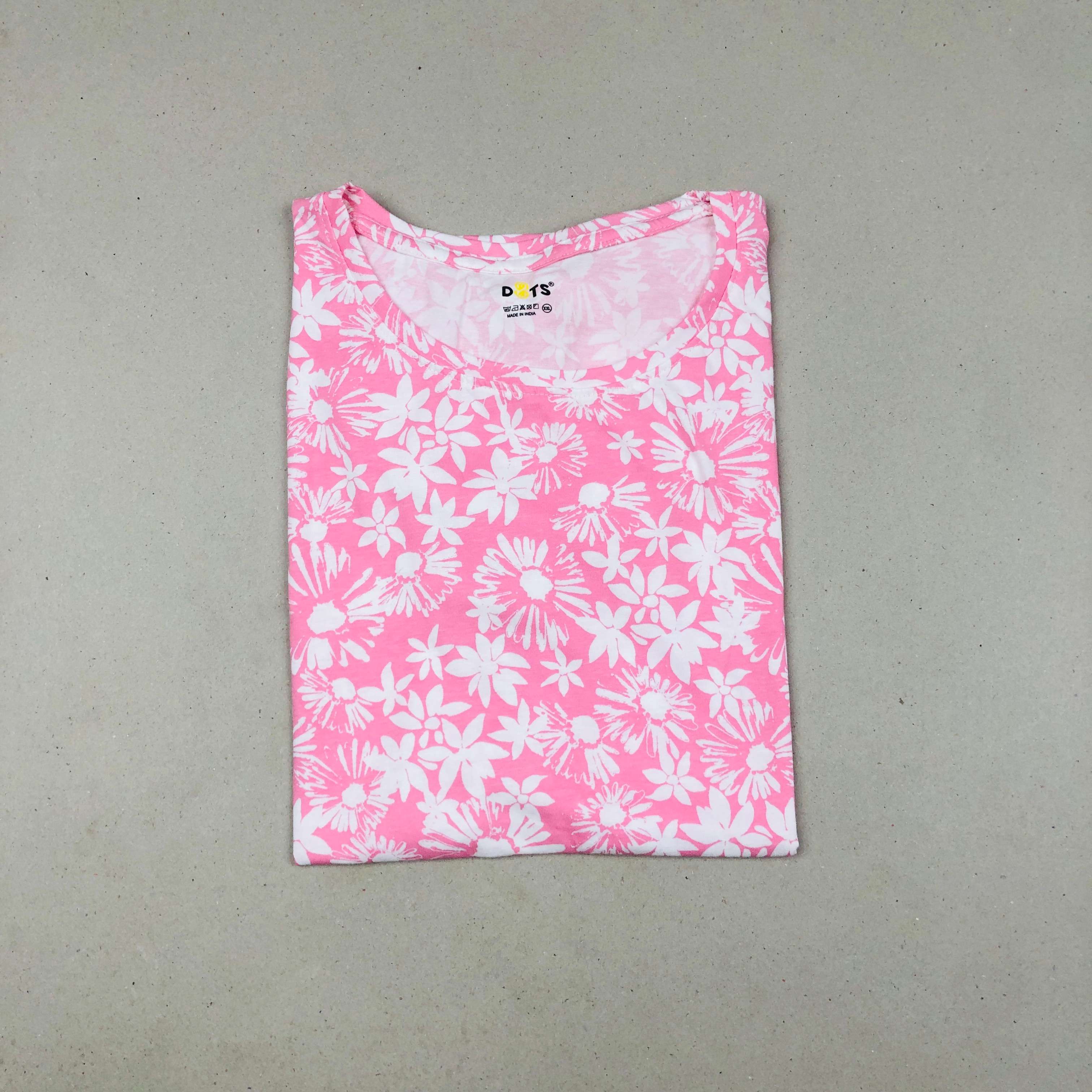 Dots Ladies Printed T-Shirt