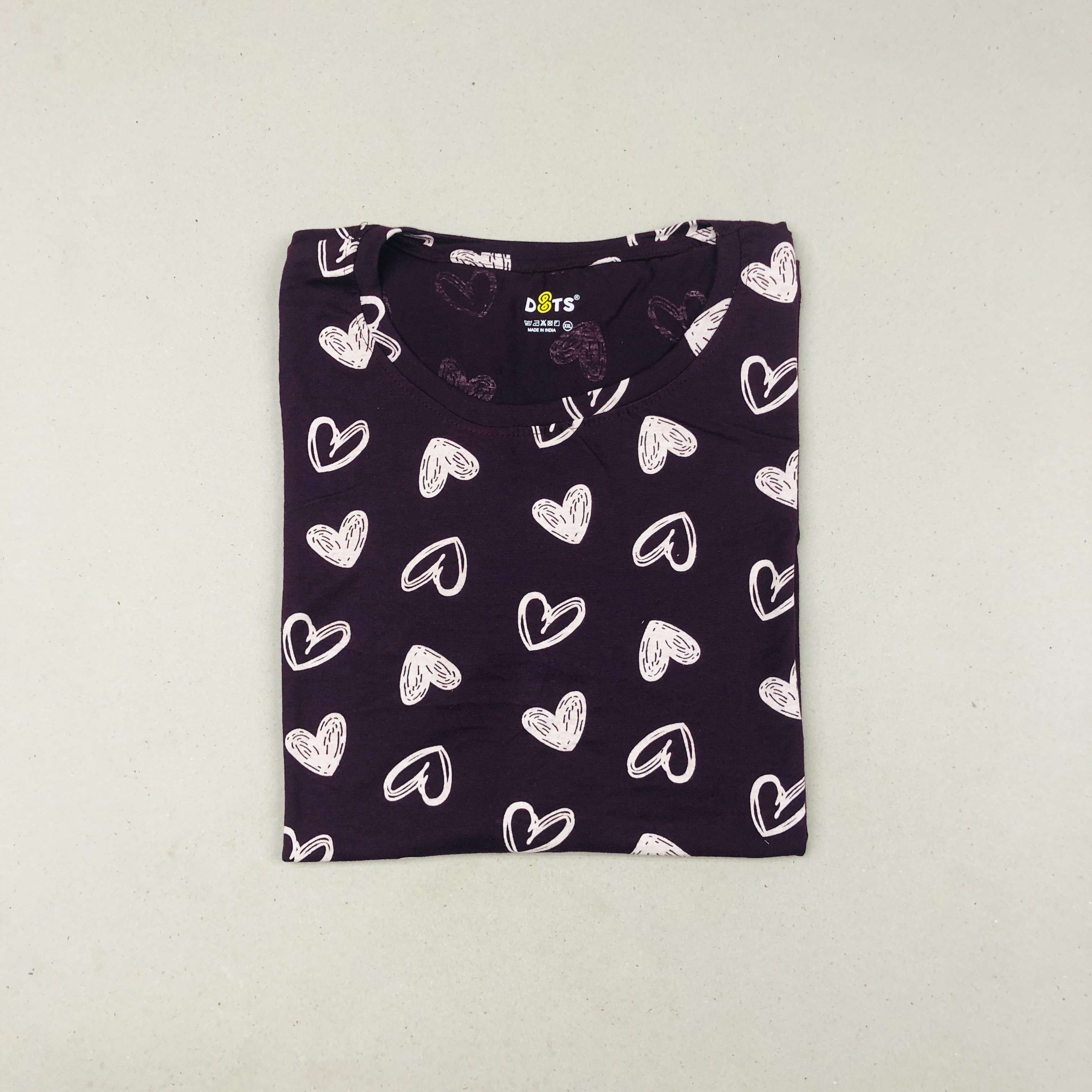 Dots Ladies Printed T-Shirt