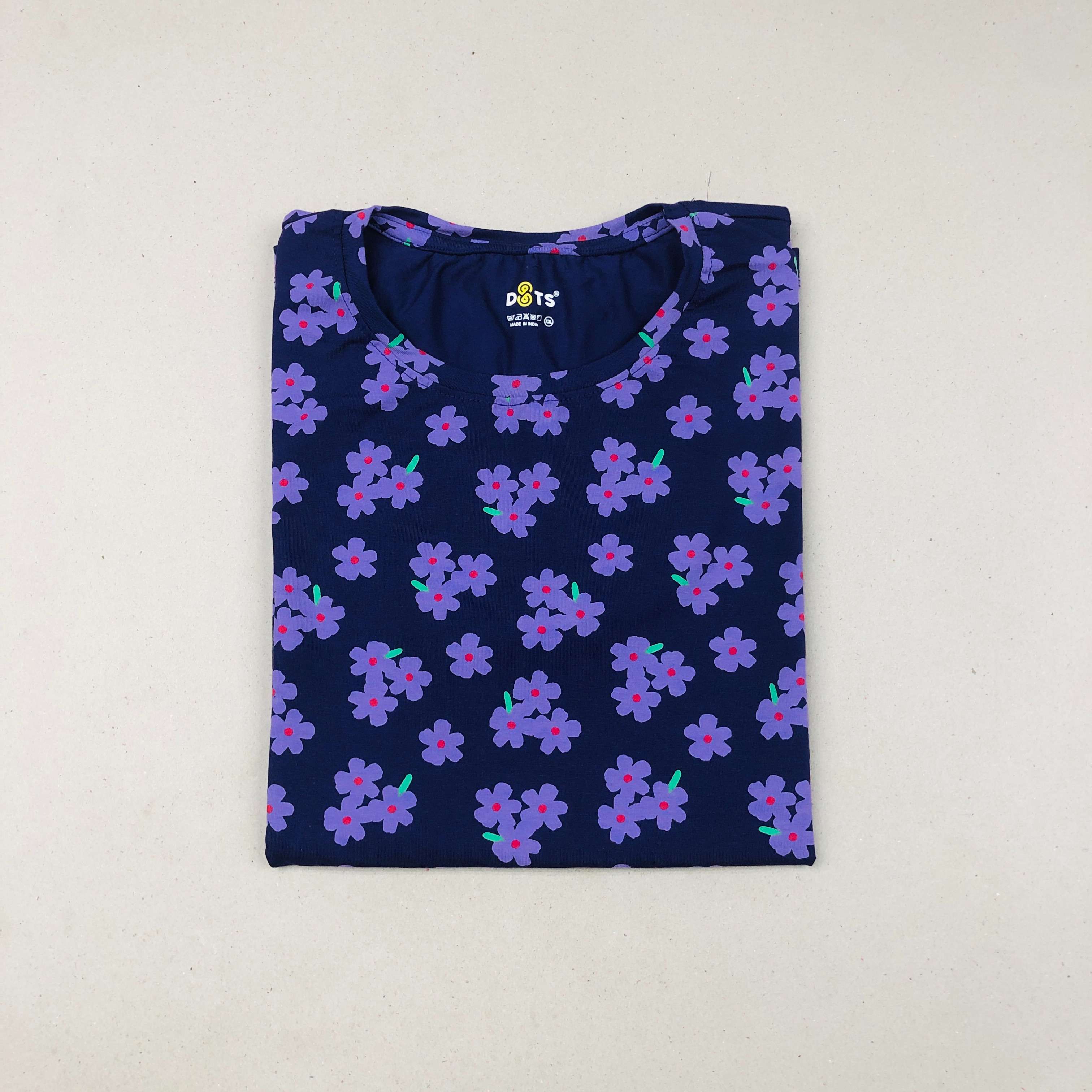 Dots Ladies Printed T-Shirt