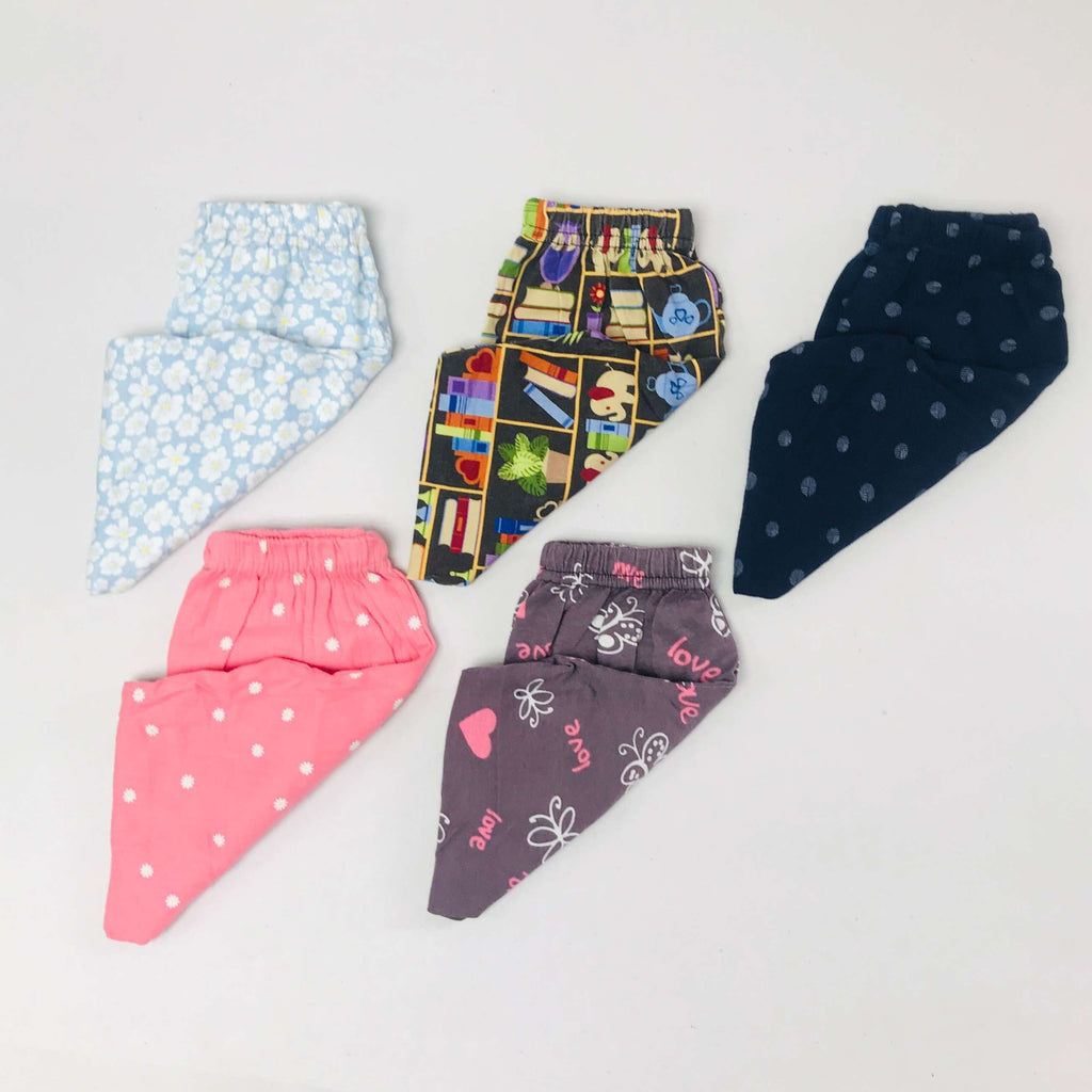 Unisex Kids Pants Pack of 5