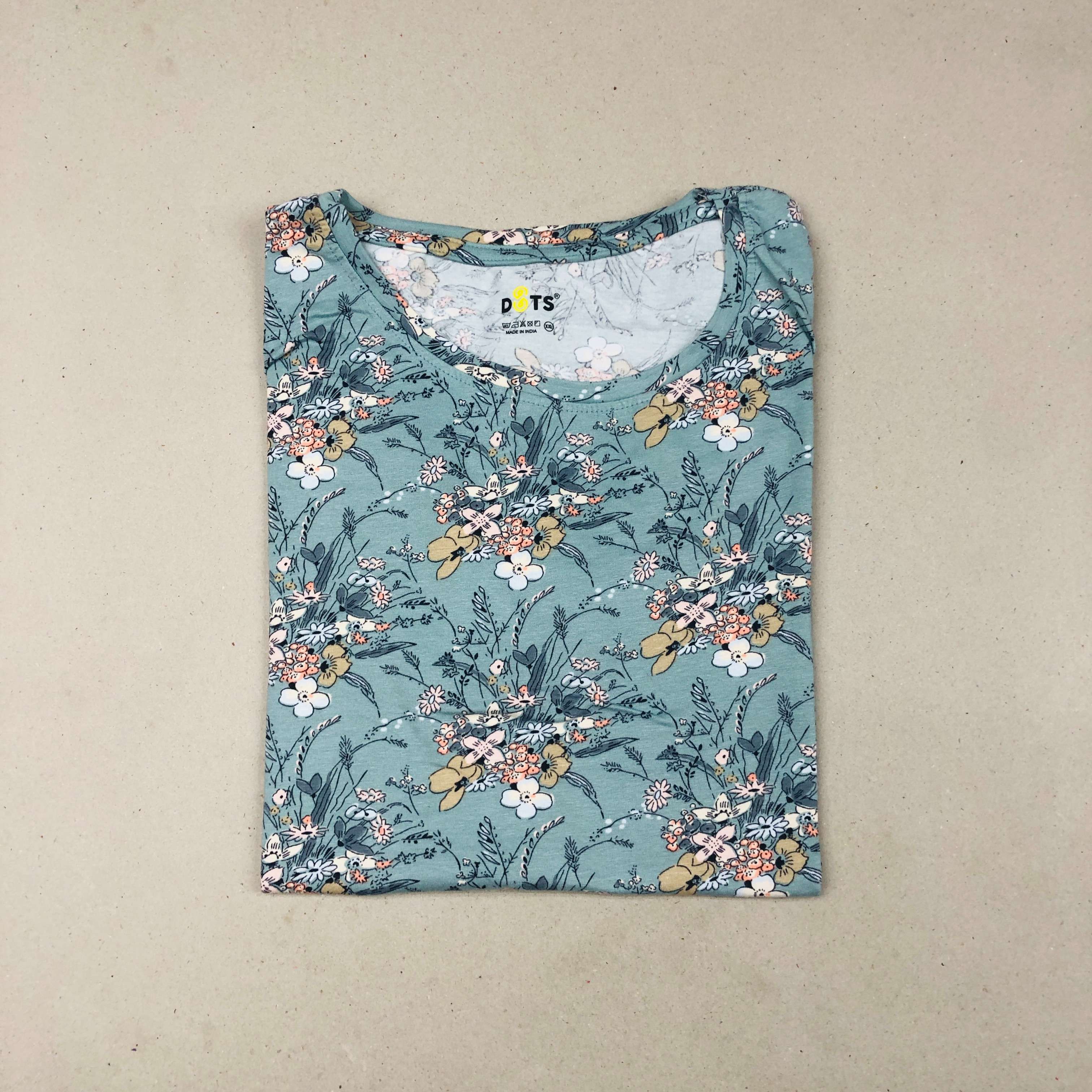 Dots Ladies Printed T-Shirt