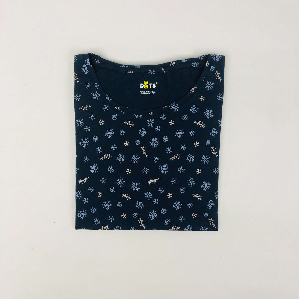 Dots Ladies Printed T-Shirt