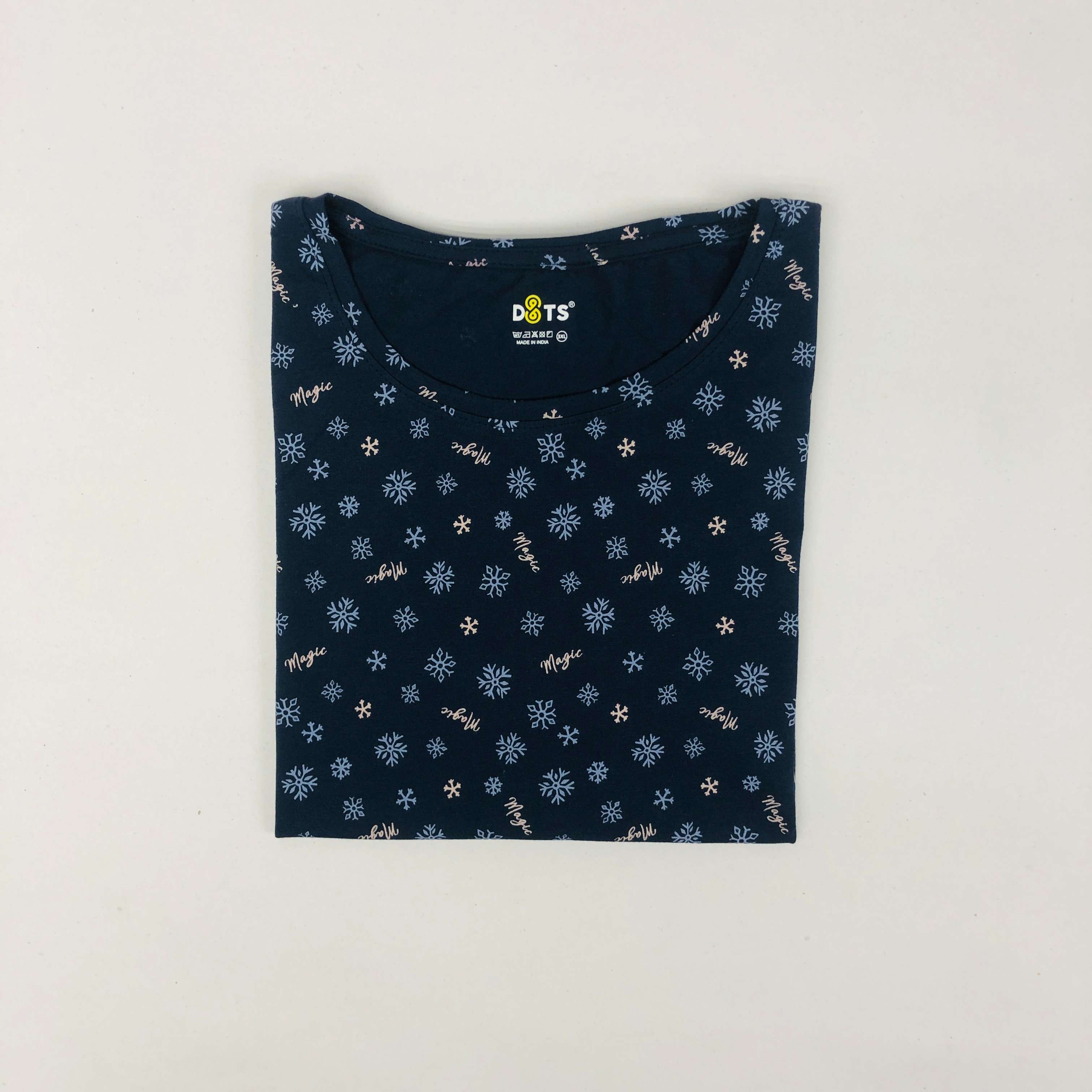 Dots Ladies Printed T-Shirt
