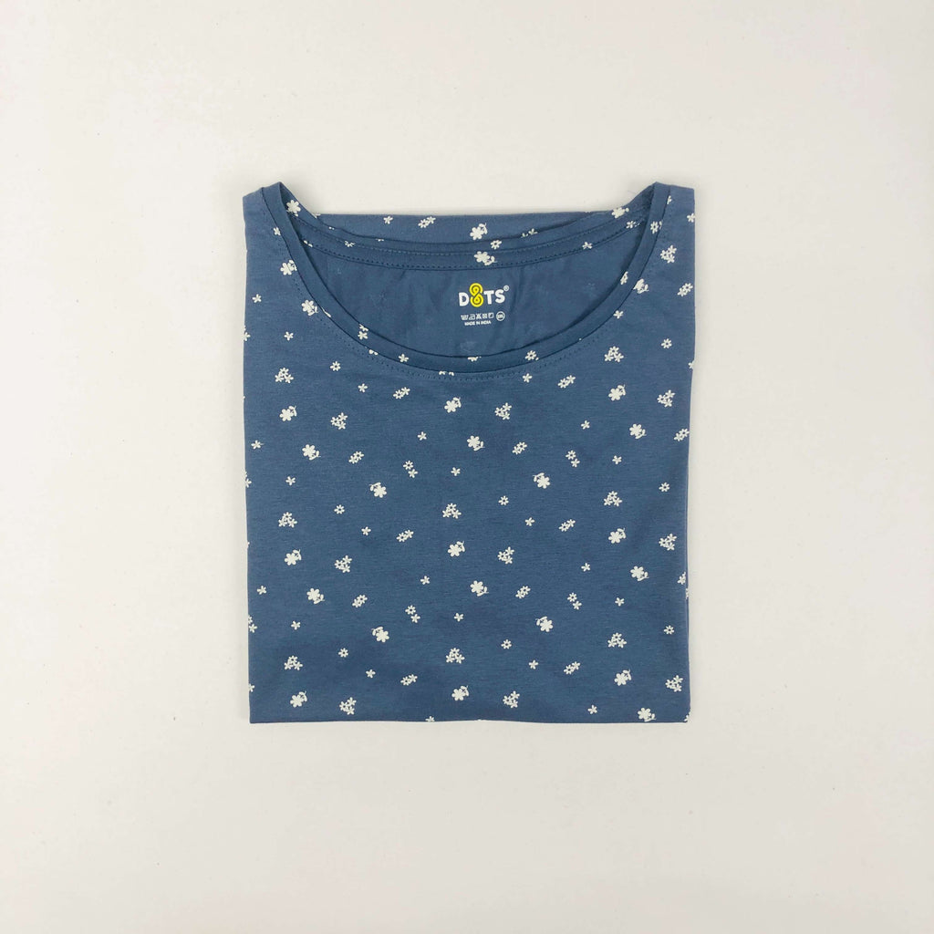 Dots Ladies Printed T-Shirt