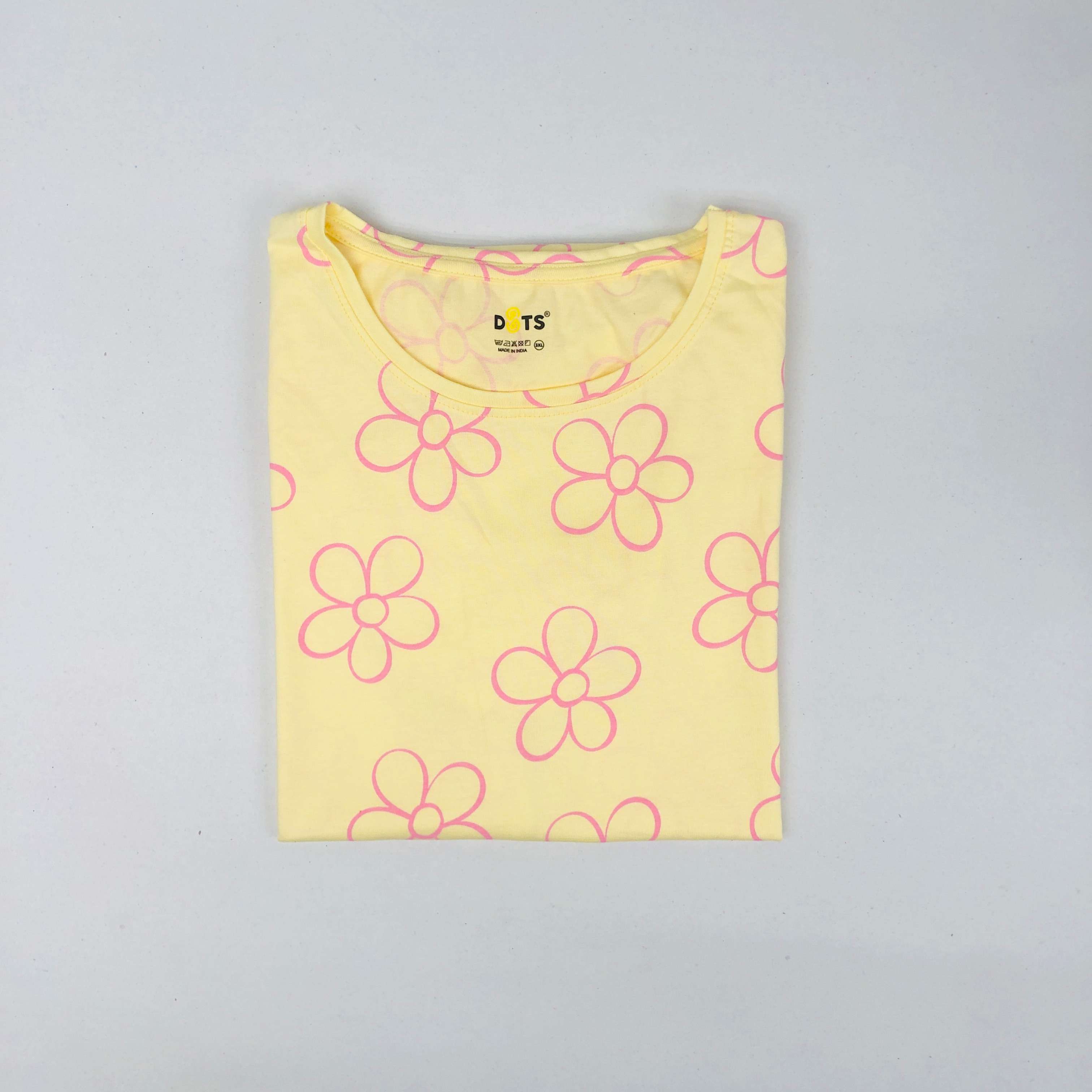 Dots Ladies Printed T-Shirt