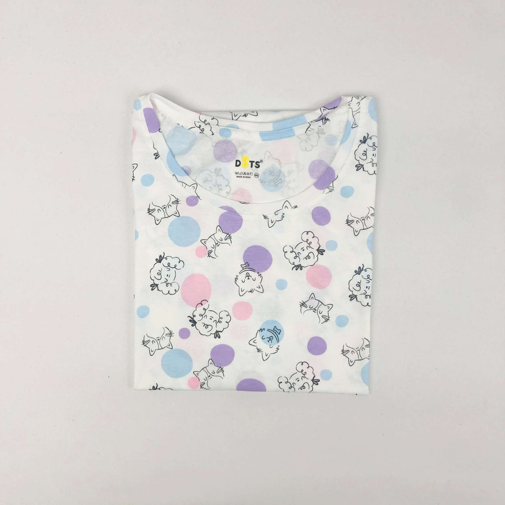Dots Ladies Printed T-Shirt