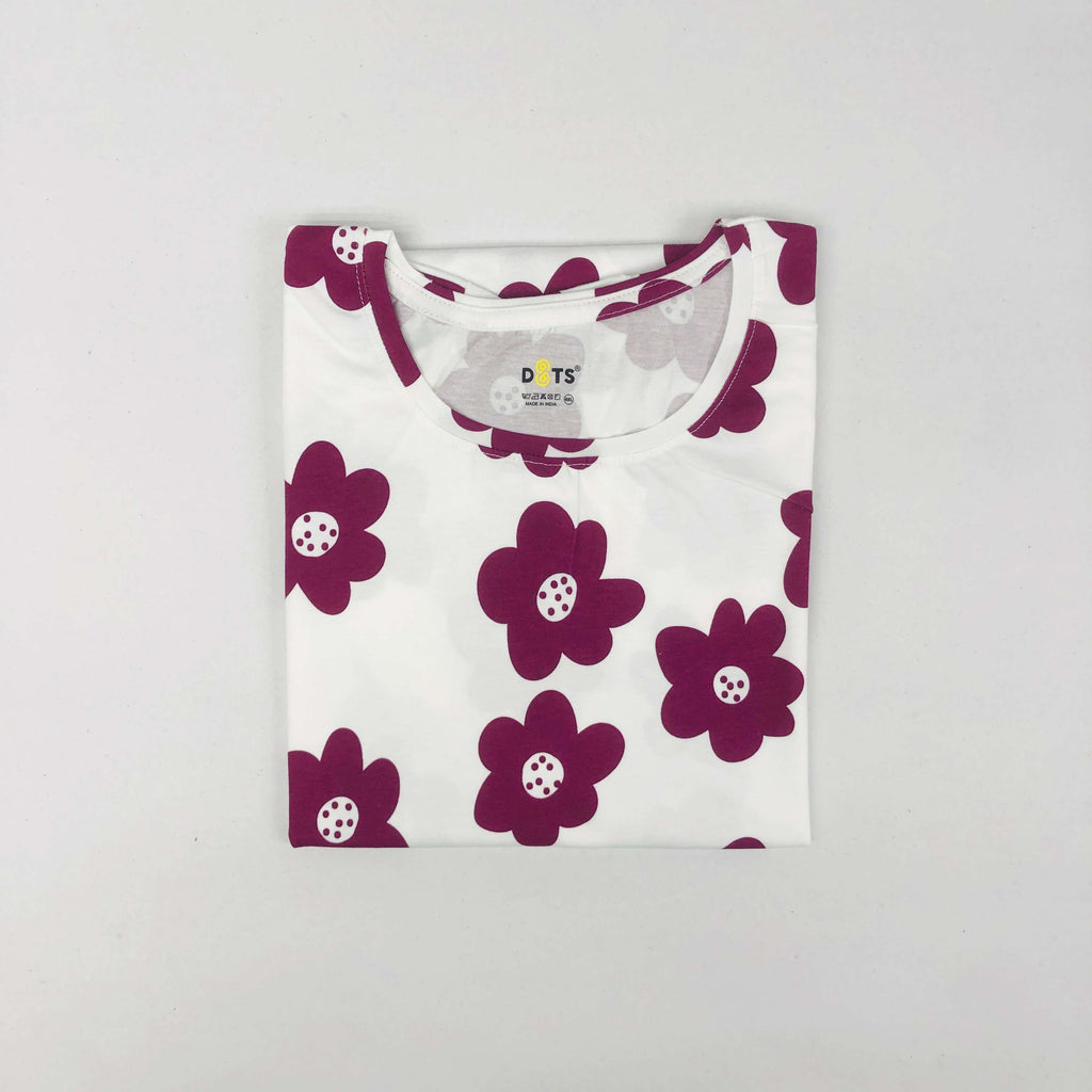Dots Ladies Printed T-Shirt