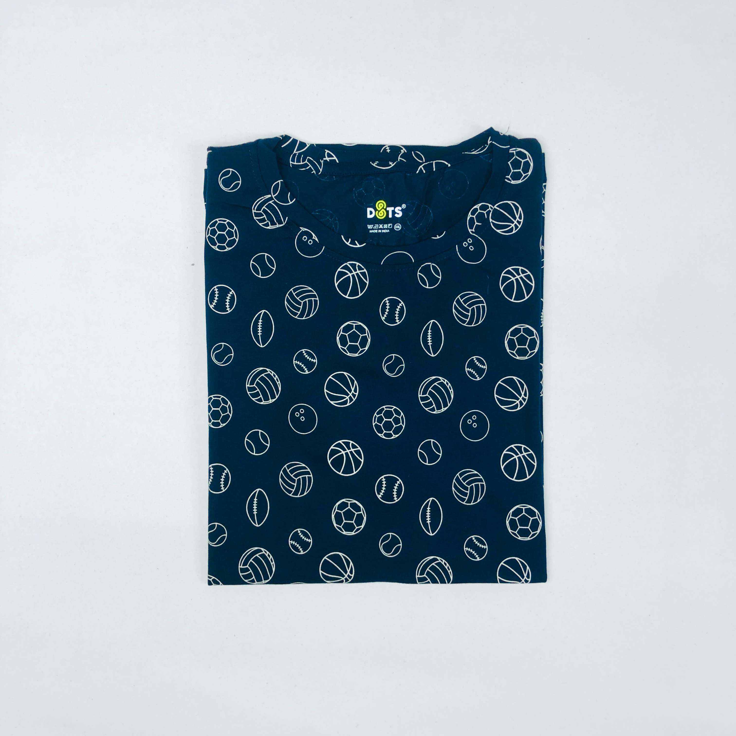 Dots Ladies Printed T-Shirt