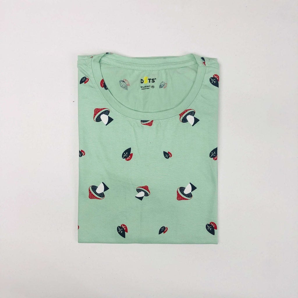 Dots Ladies Printed T-Shirt