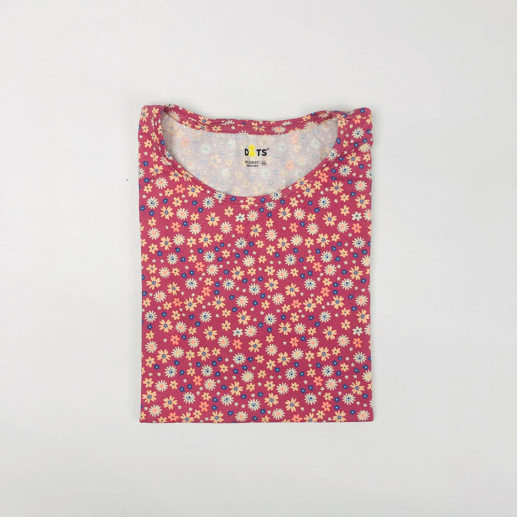 Dots Ladies Printed T-Shirt