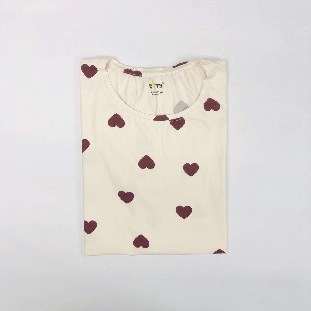 Dots Ladies Printed T-Shirt