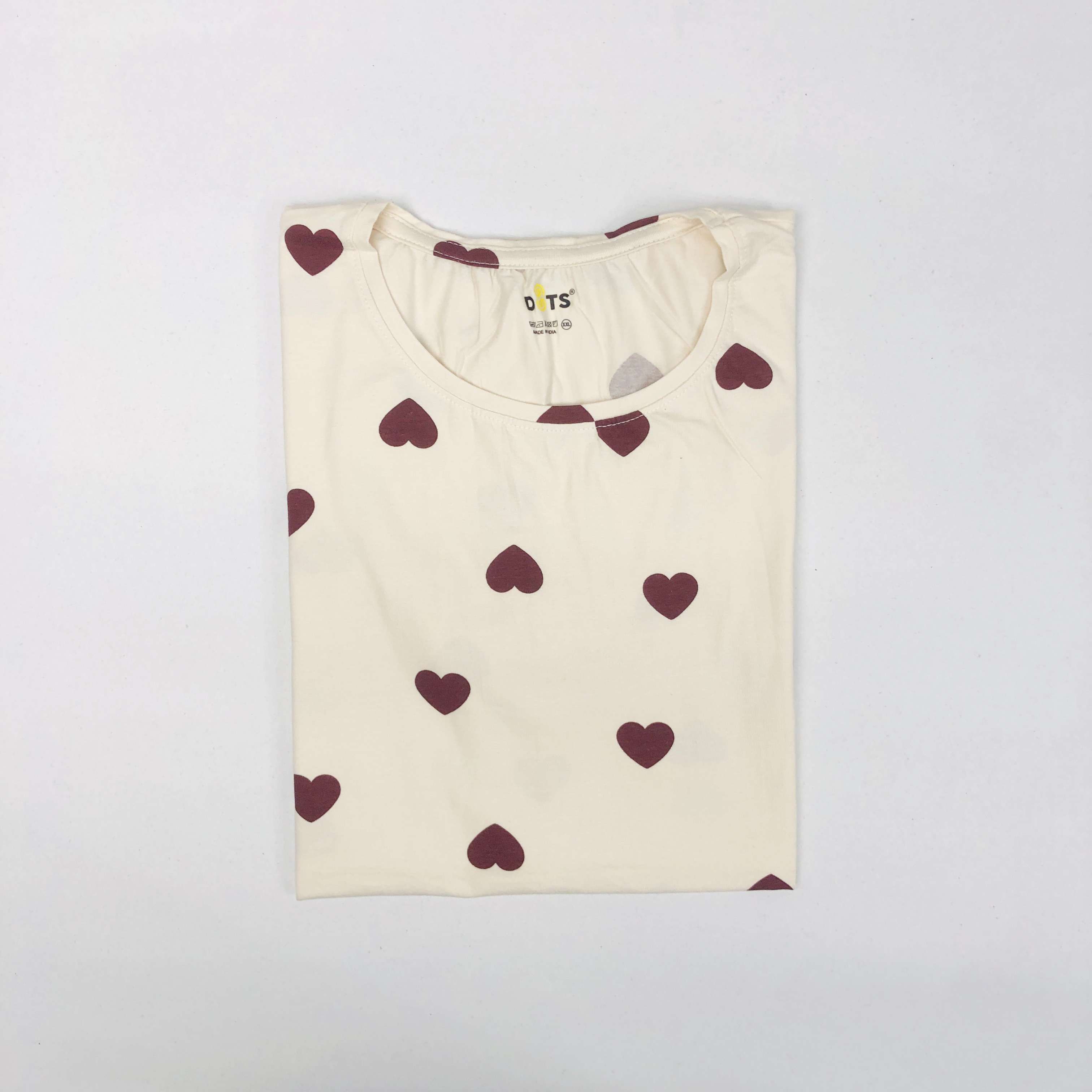 Dots Ladies Printed T-Shirt