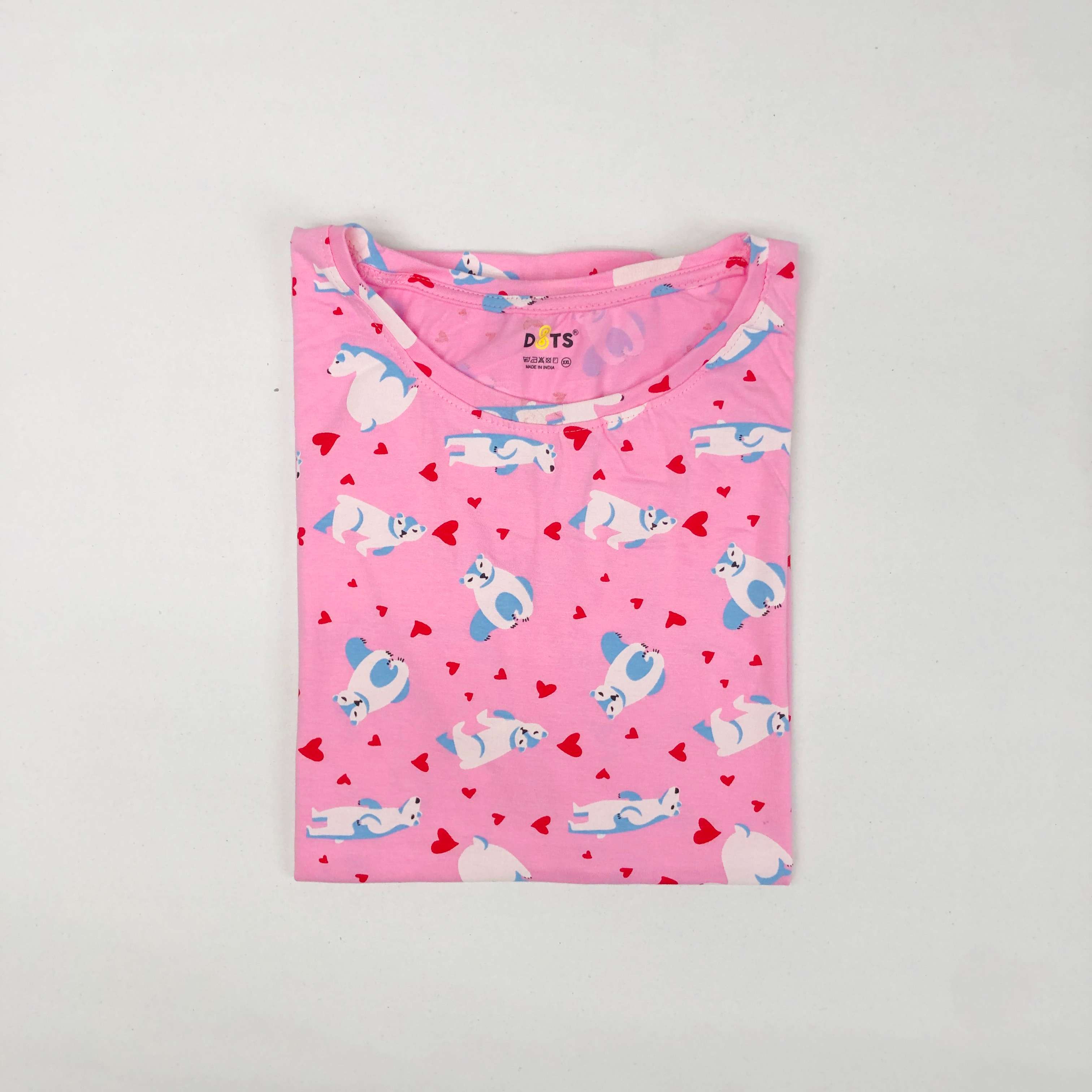 Dots Ladies Printed T-Shirt