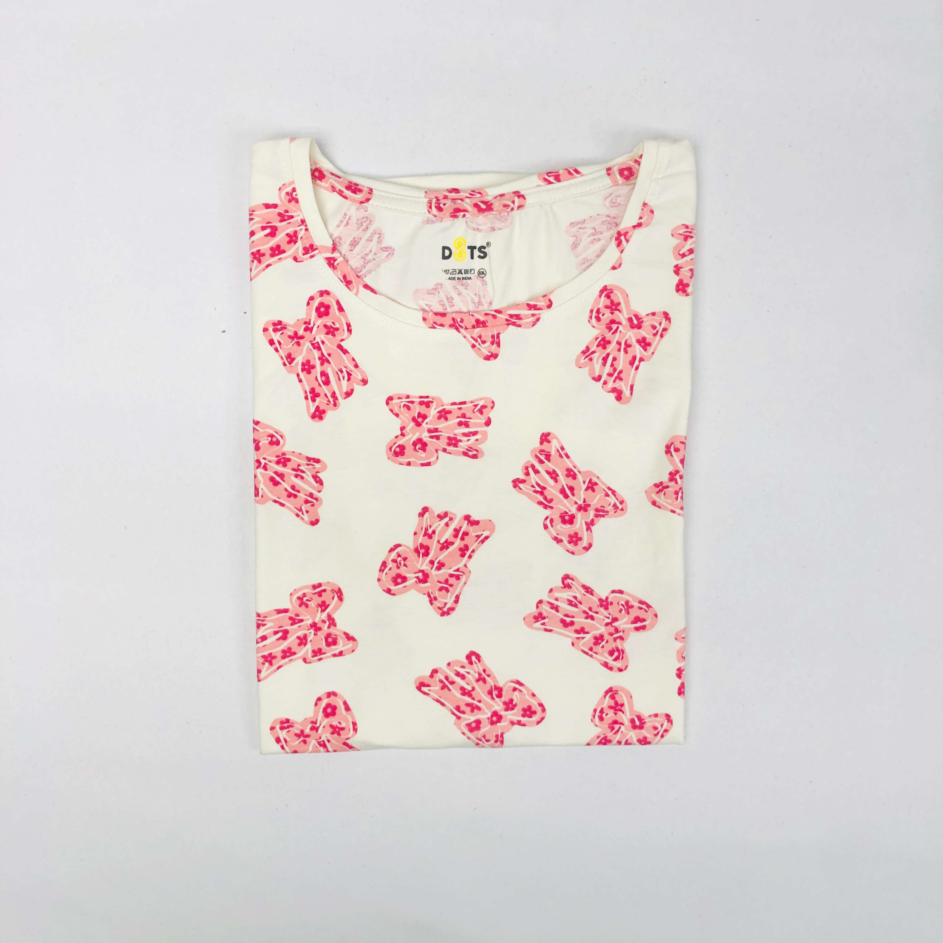 Dots Ladies Printed T-Shirt