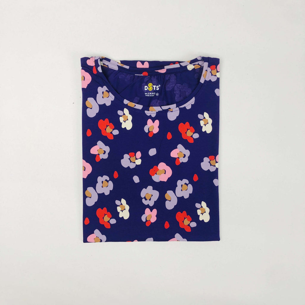 Dots Ladies Printed T-Shirt