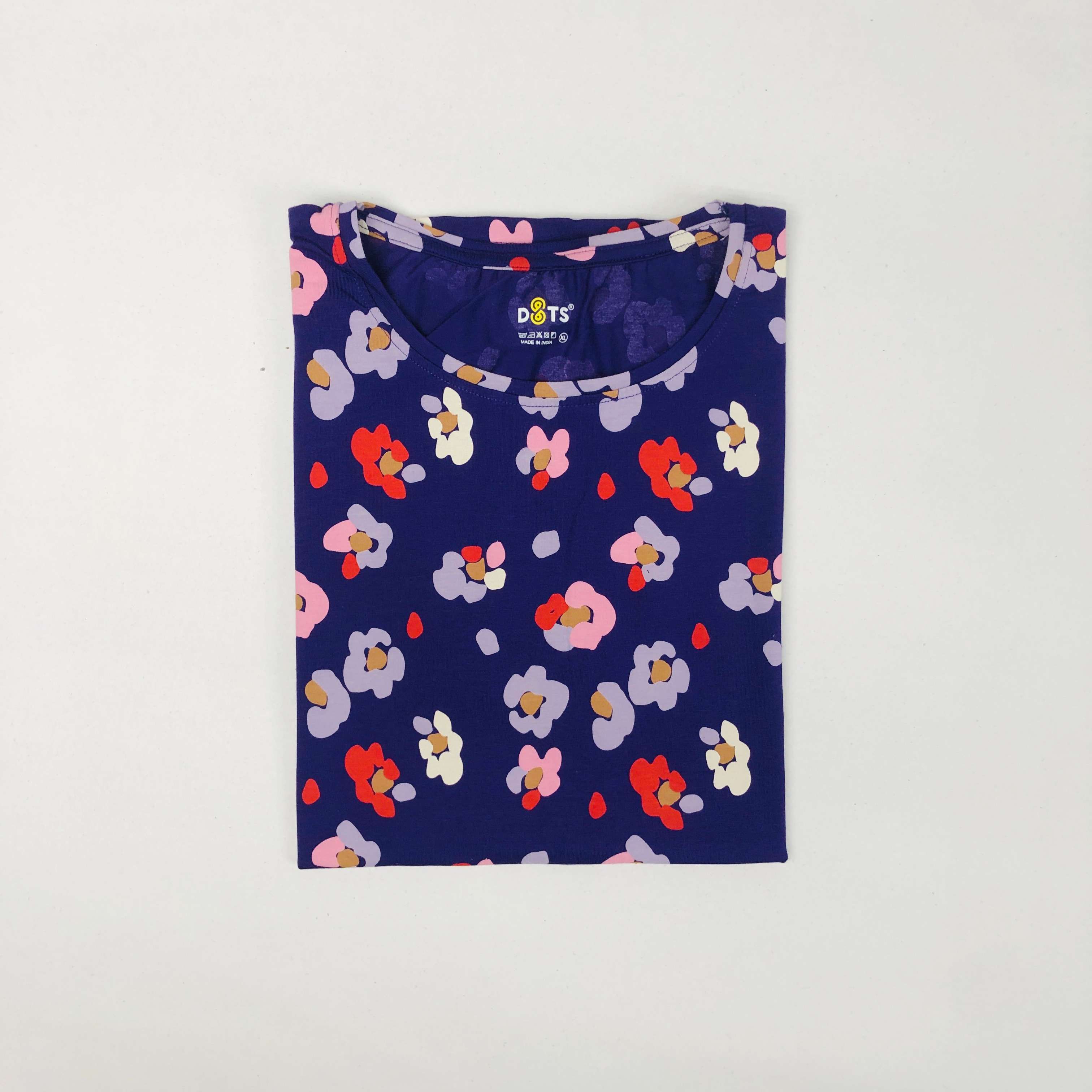 Dots Ladies Printed T-Shirt