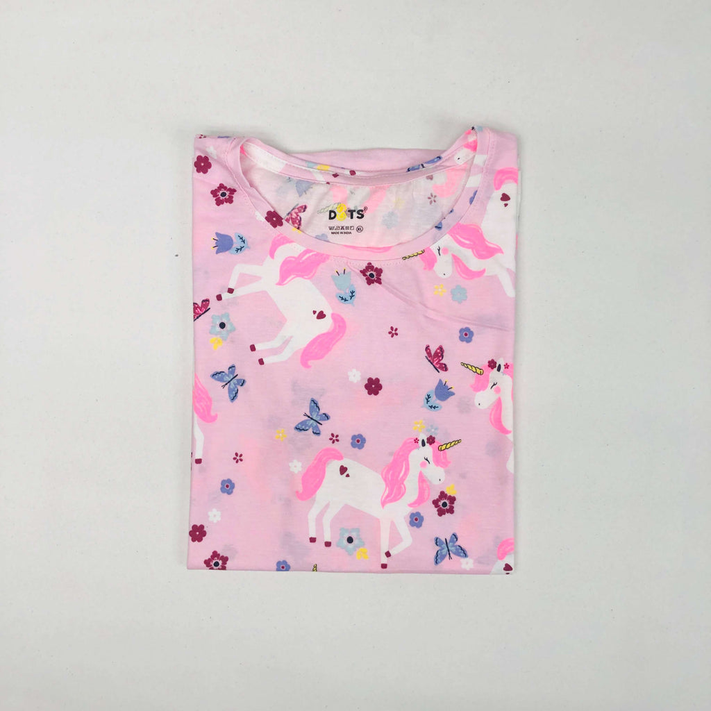 Dots Ladies Printed T-Shirt