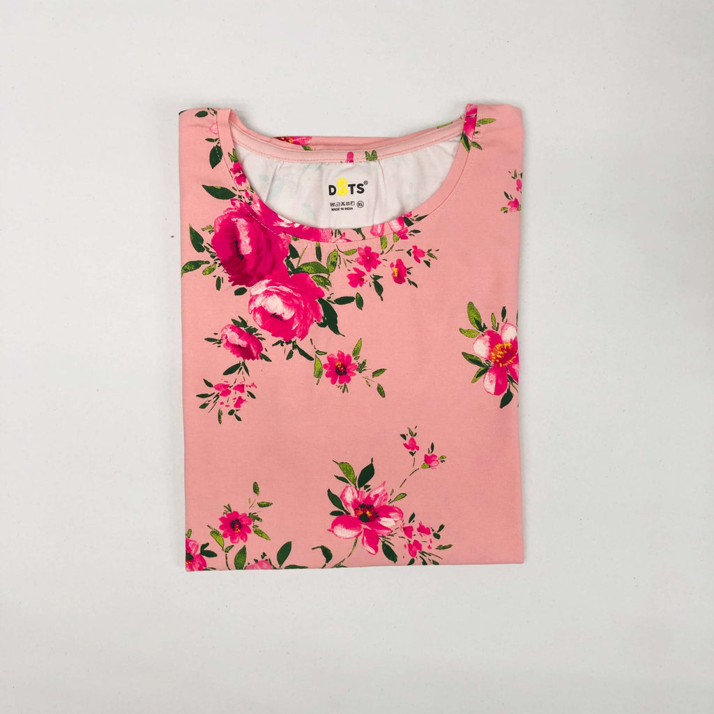 Dots Ladies Printed T-Shirt