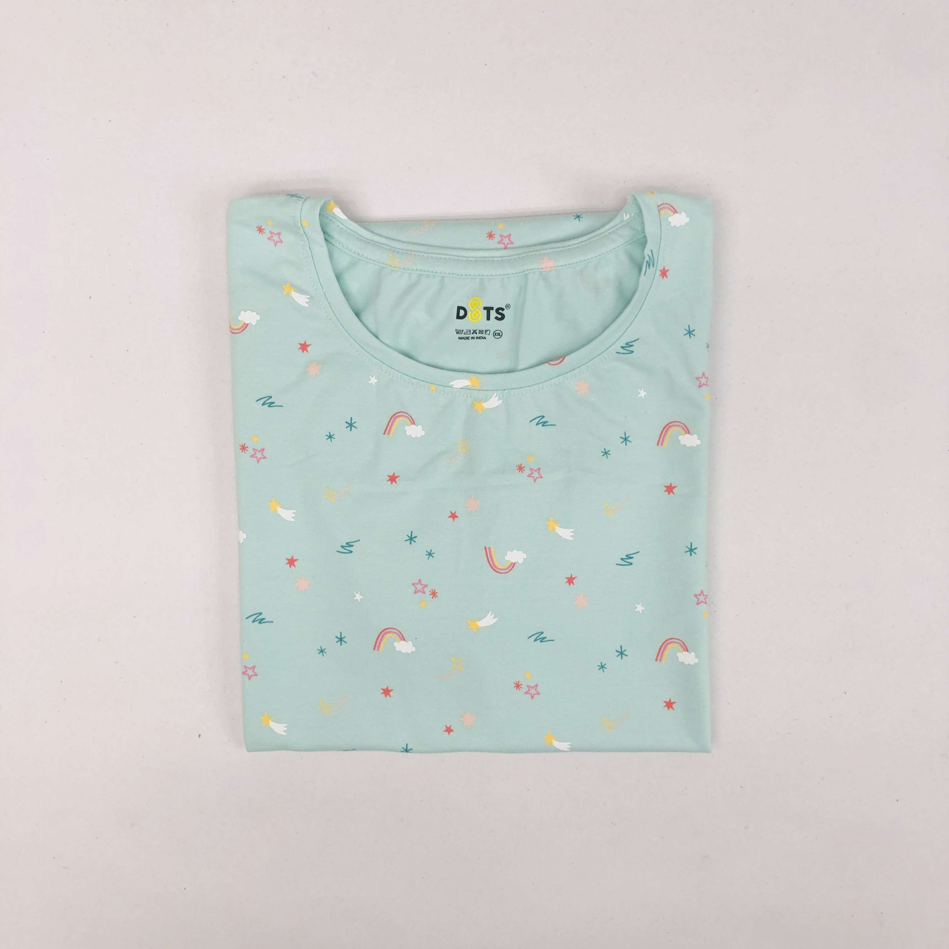 Dots Ladies Printed T-Shirt