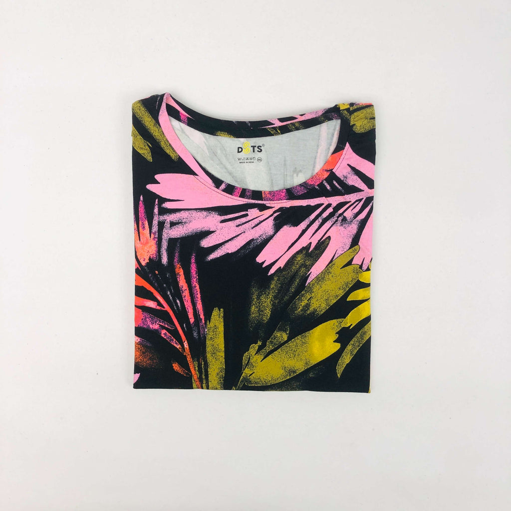 Dots Ladies Printed T-Shirt
