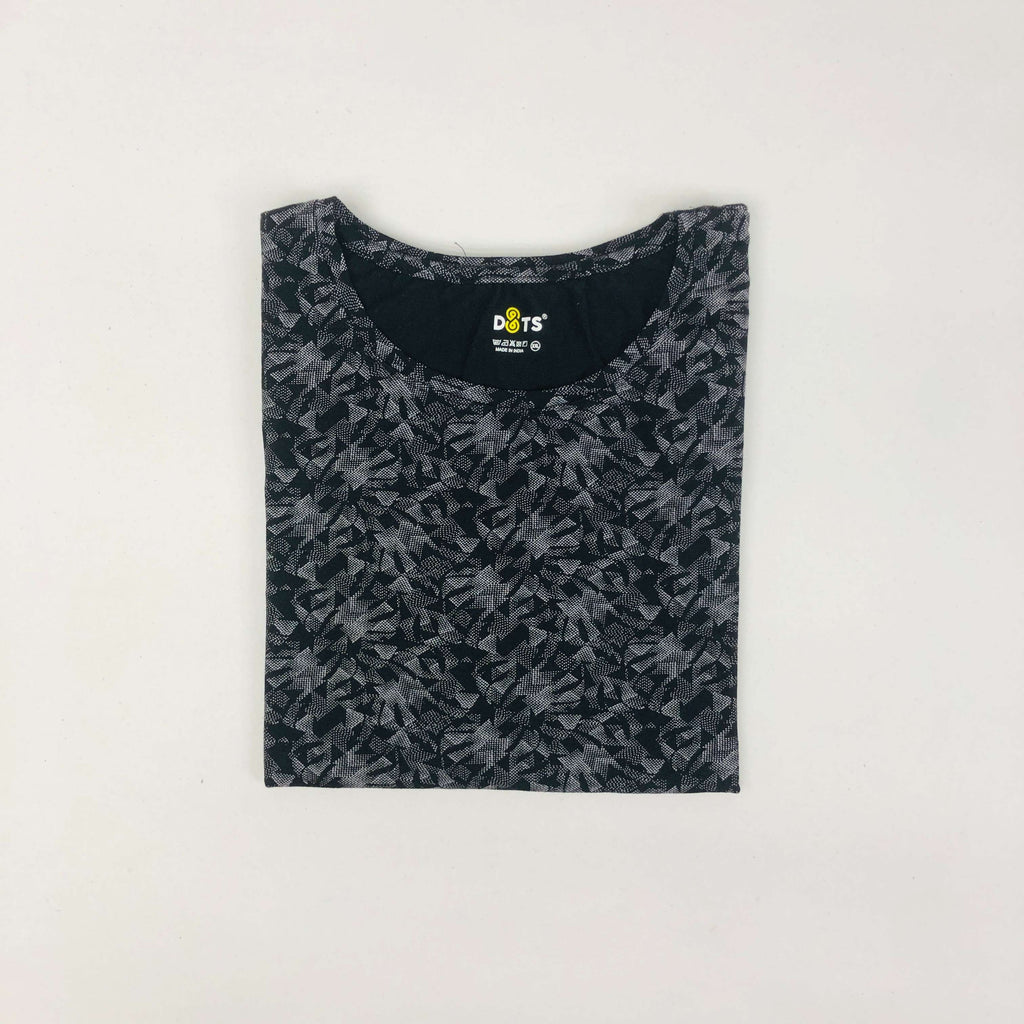 Dots Ladies Printed T-Shirt