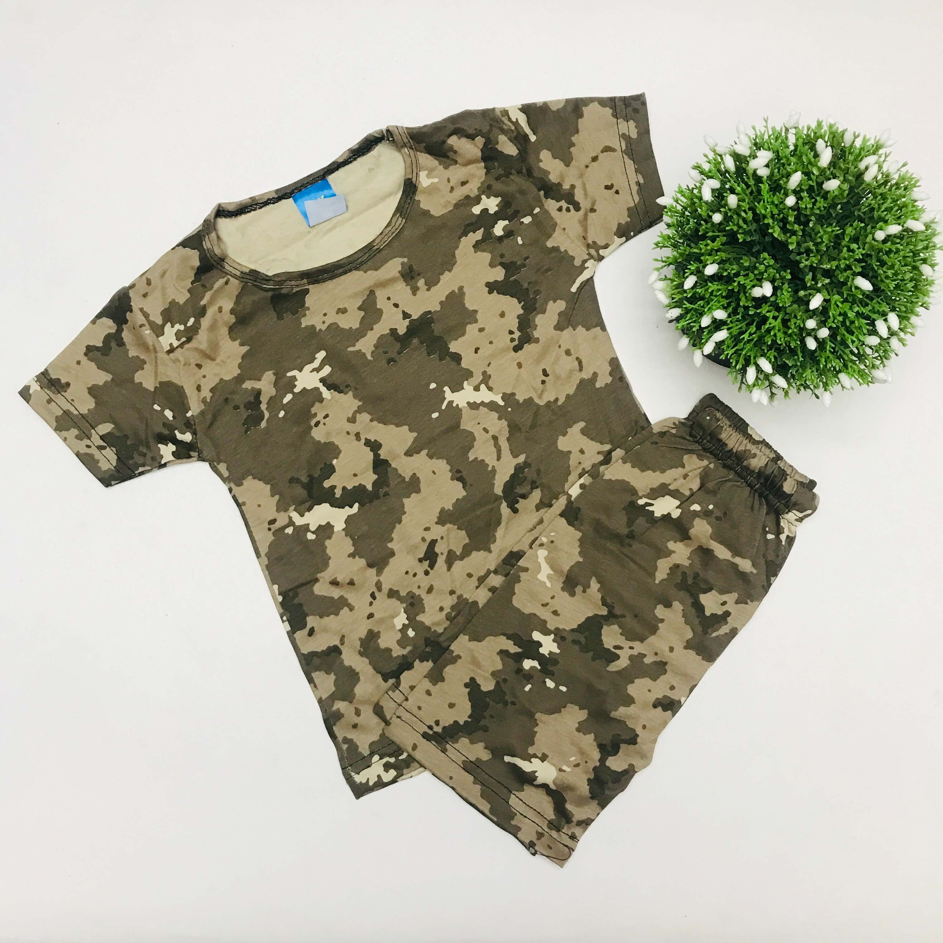 Kids Printed Shorts Set