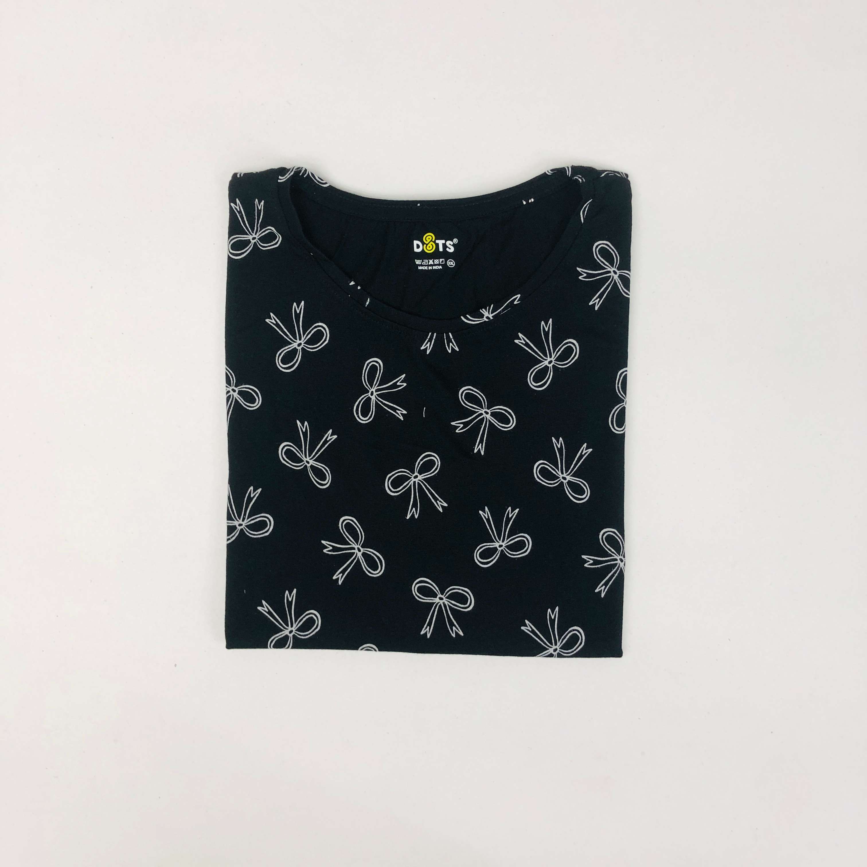 Dots Ladies Printed T-Shirt