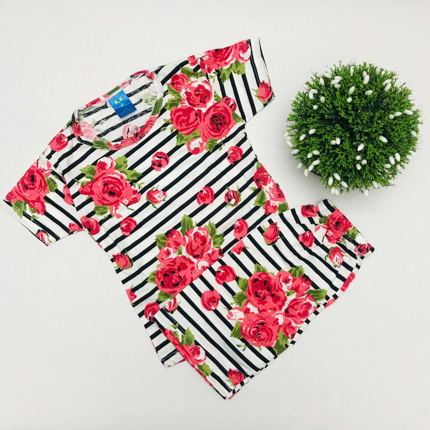 Kids Printed Shorts Set