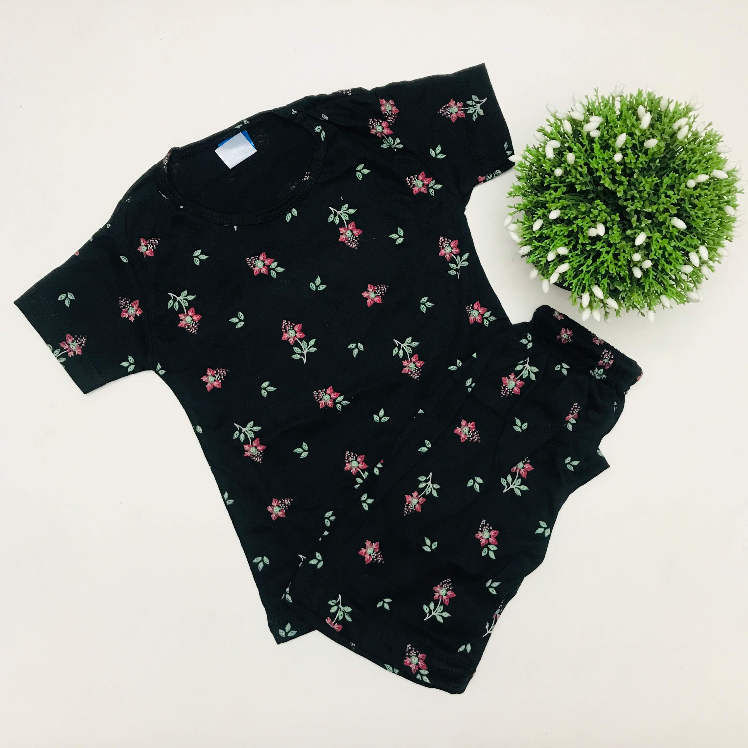 Kids Printed Shorts Set