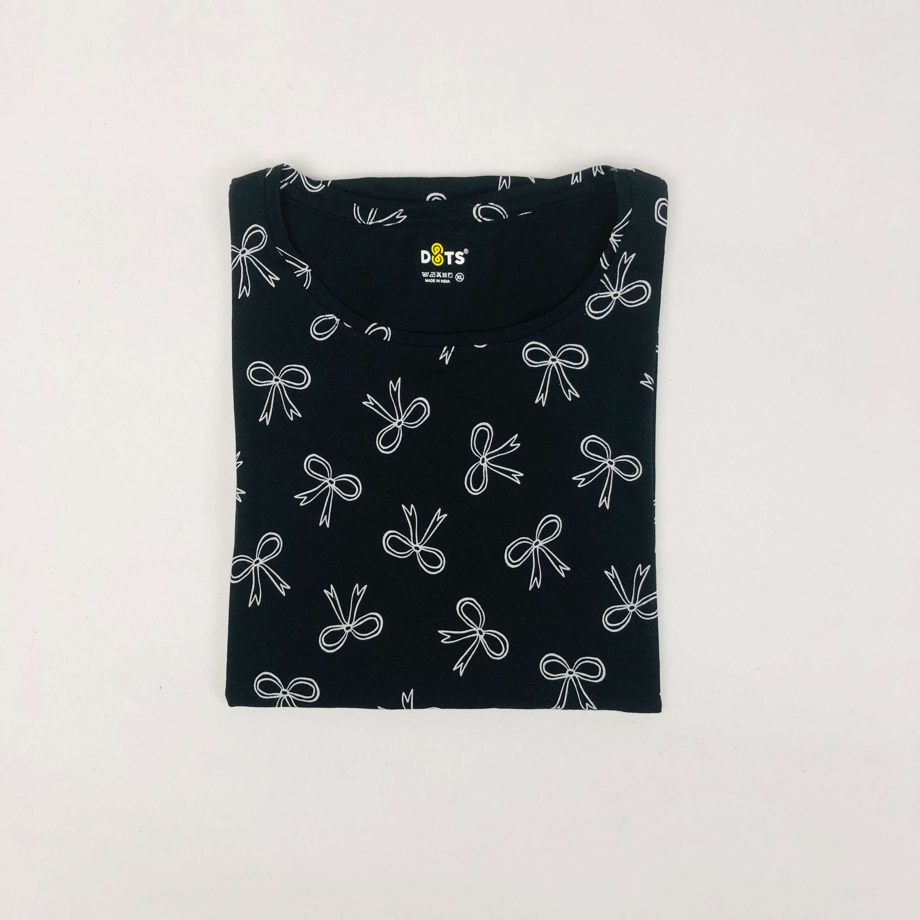 Dots Ladies Printed T-Shirt