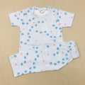 Pink Blue Printed Set