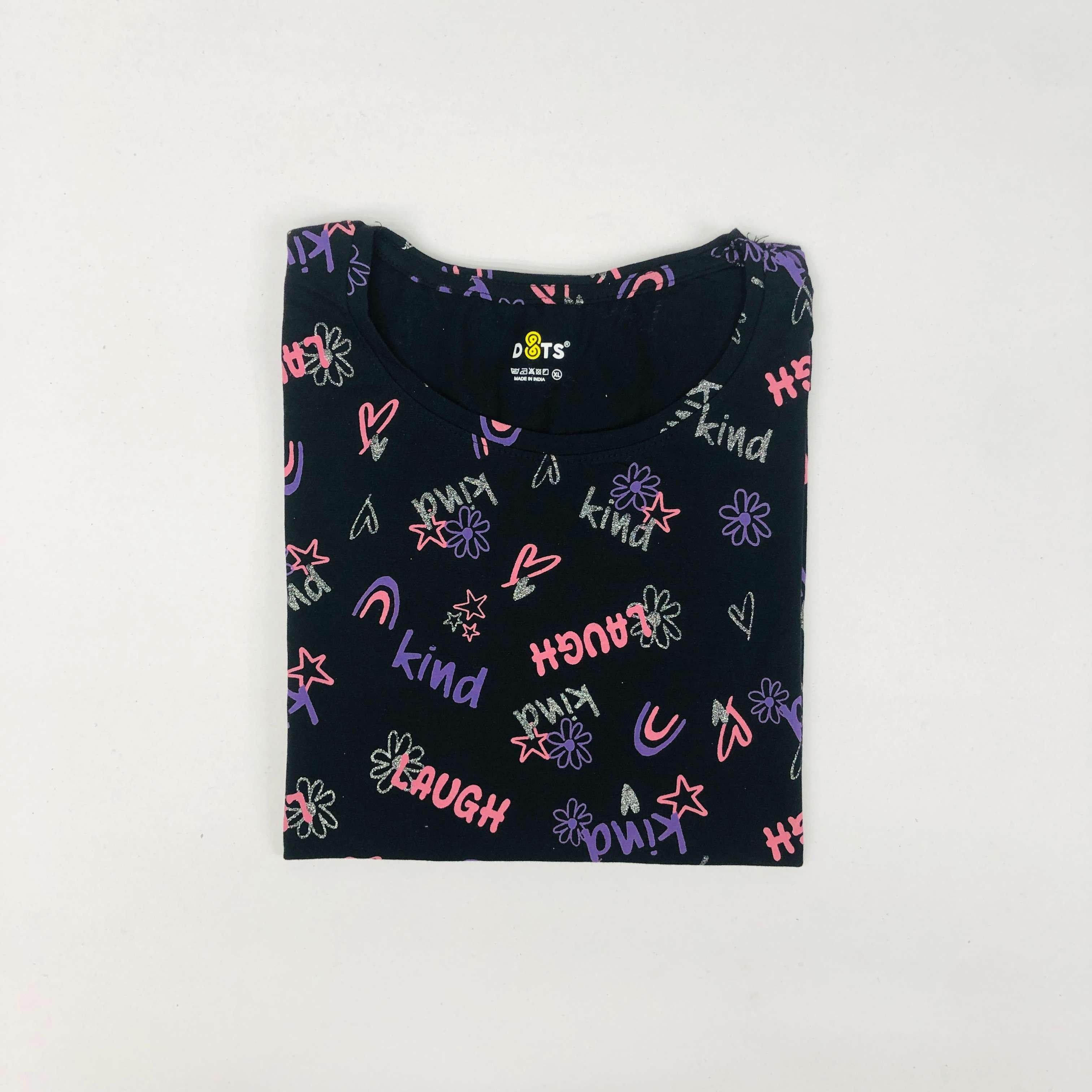 Dots Ladies Printed T-Shirt