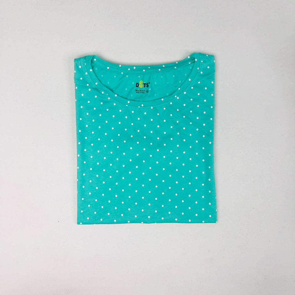 Dots Ladies Printed T-Shirt