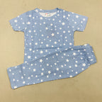 Pink Blue Printed Set