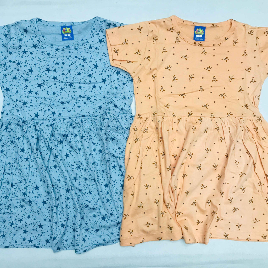 Kids Frock Combo Pack of 2