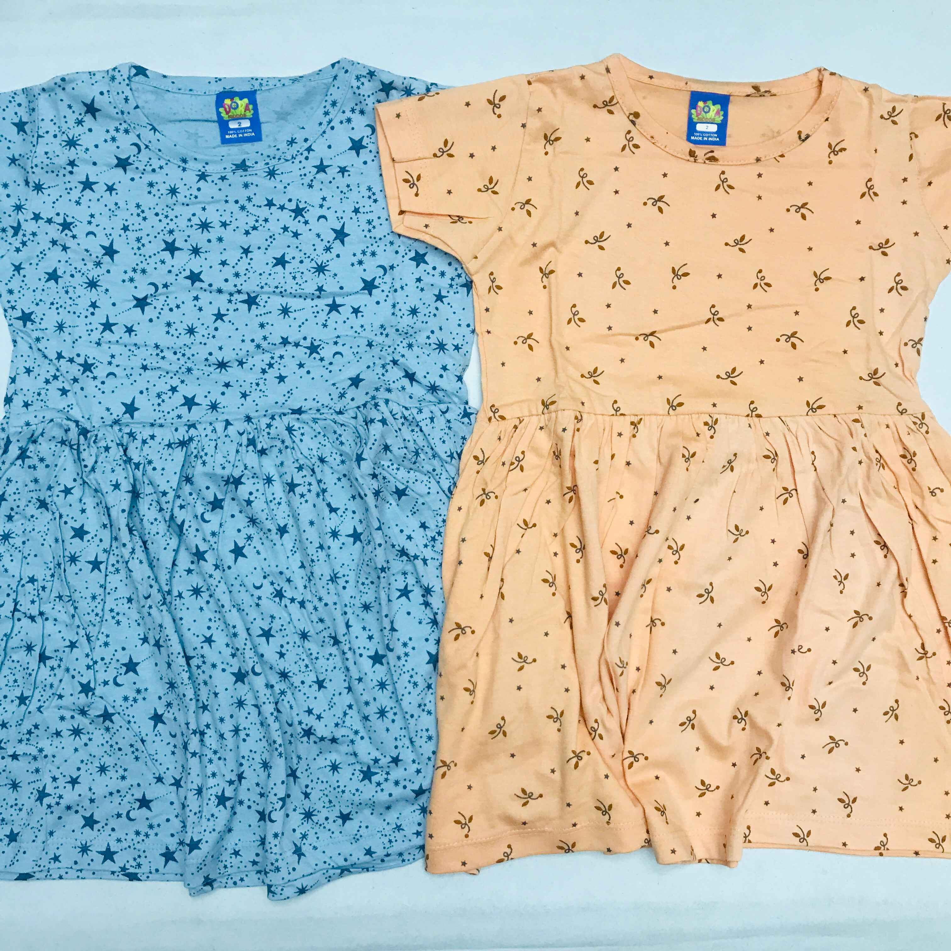 Kids Frock Combo Pack of 2
