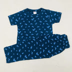 Pink Blue Printed Set