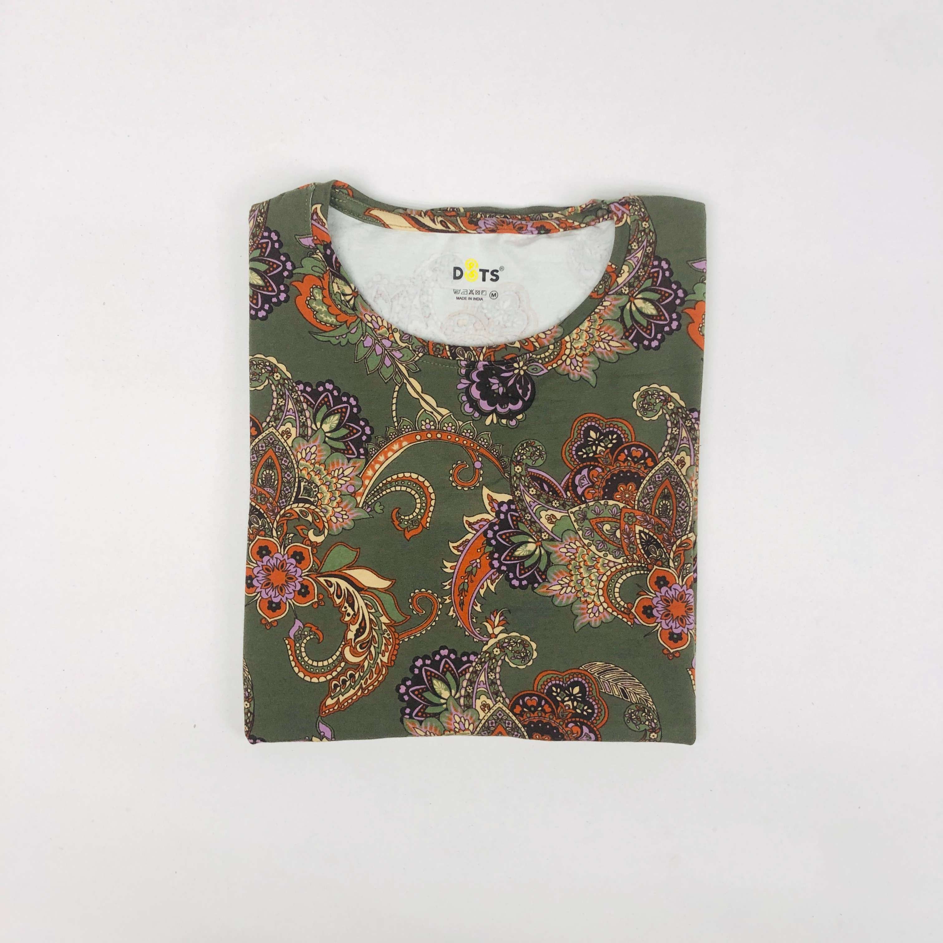 Dots Ladies Printed T-Shirt