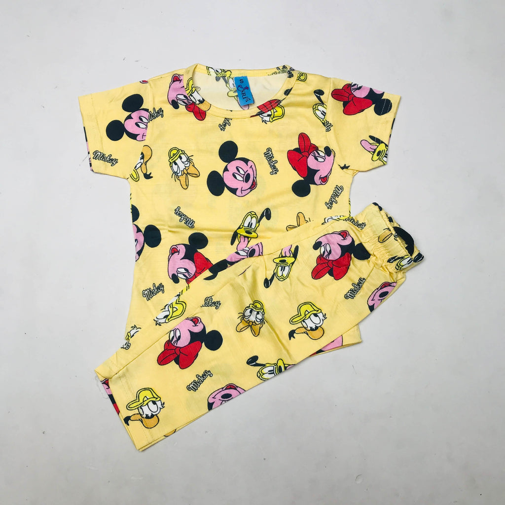 Cartoon Cutiez printed Pant Set