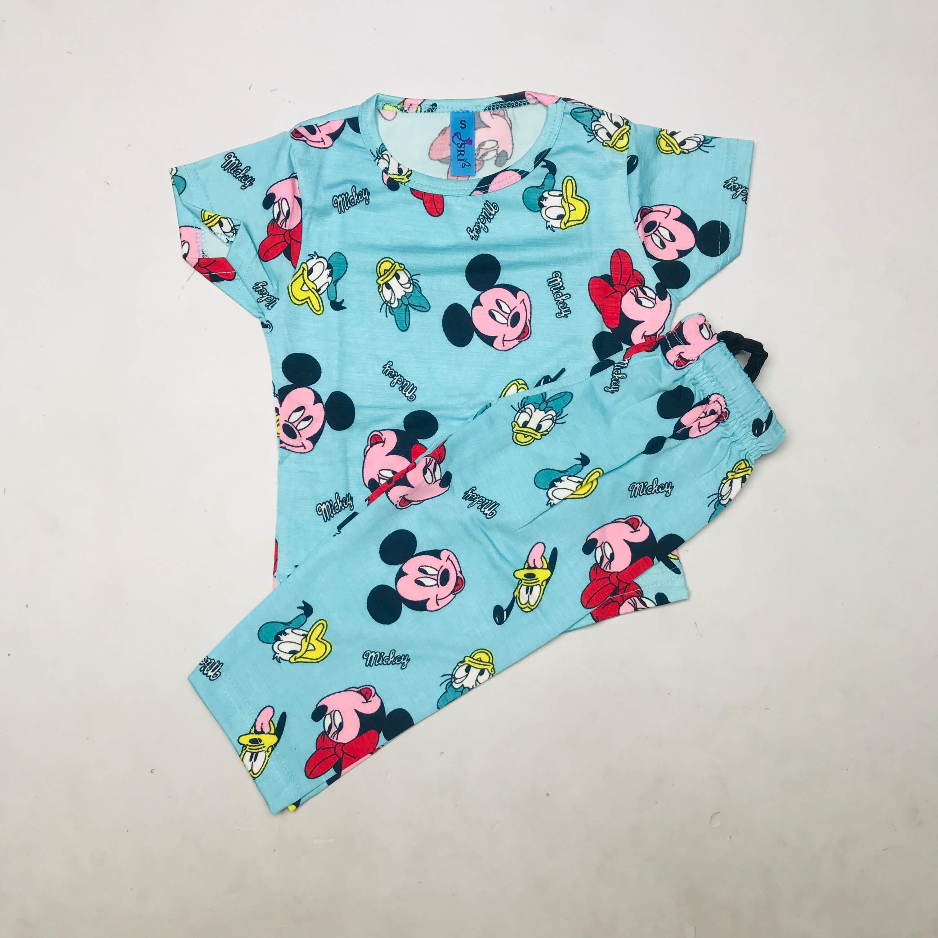 Cartoon Cutiez printed Pant Set