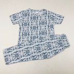 Pink Blue Printed Set