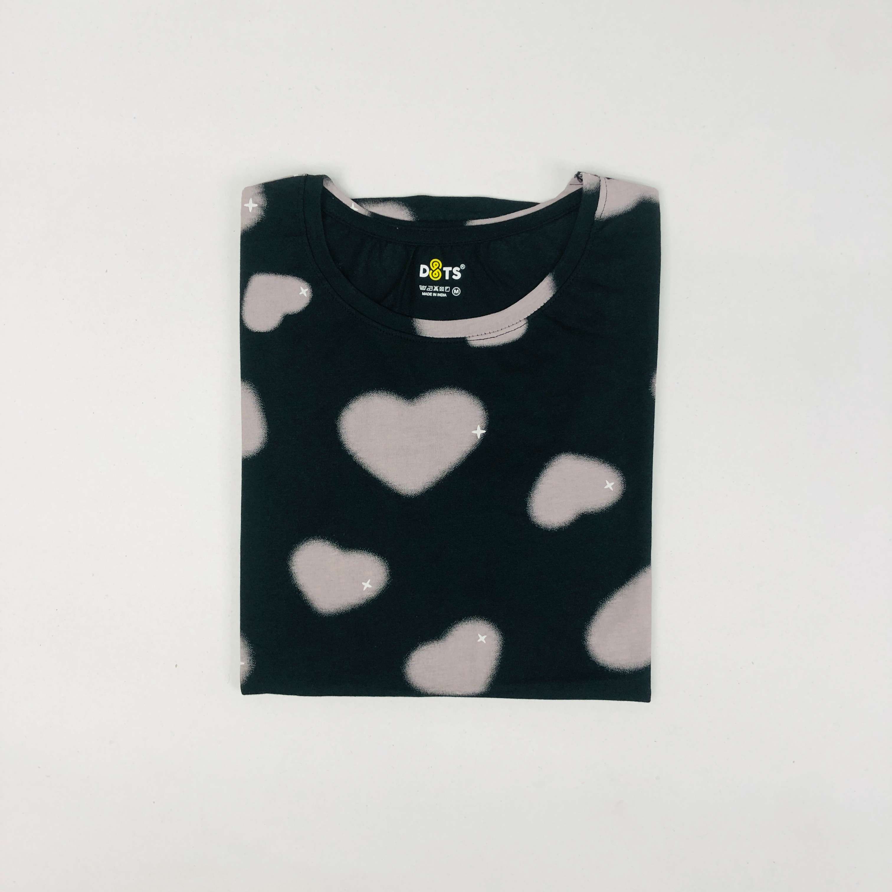 Dots Ladies Printed T-Shirt