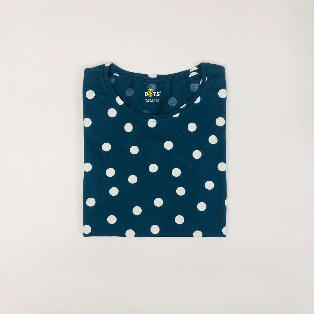 Dots Ladies Printed T-Shirt