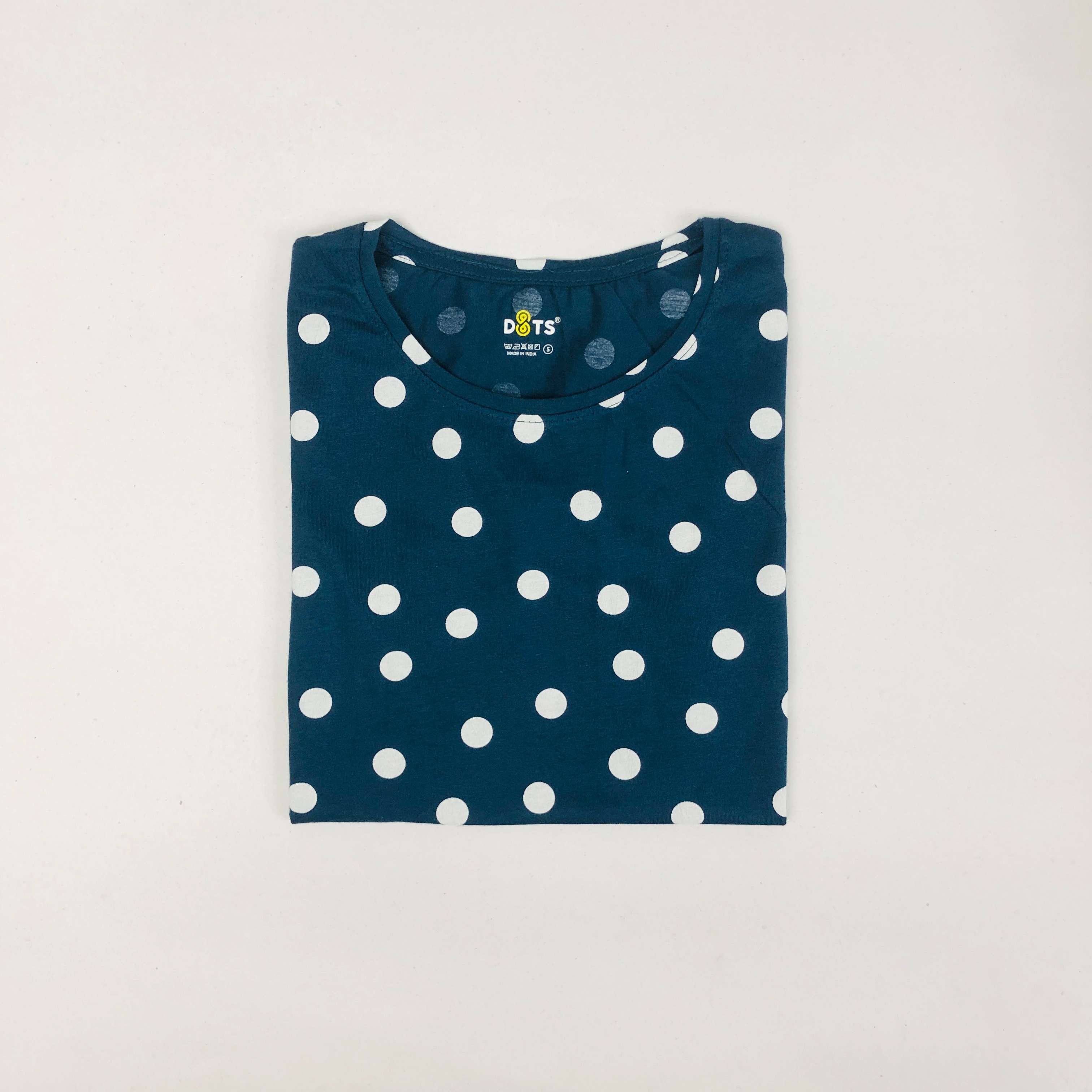 Dots Ladies Printed T-Shirt