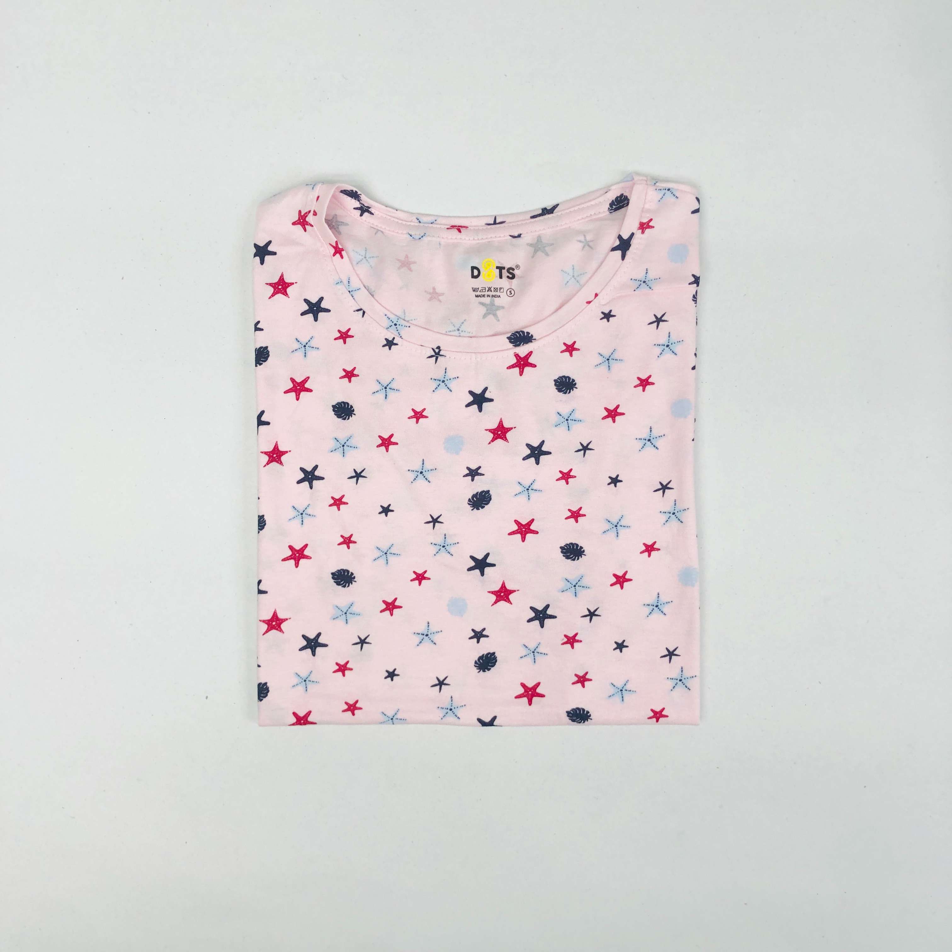 Dots Ladies Printed T-Shirt