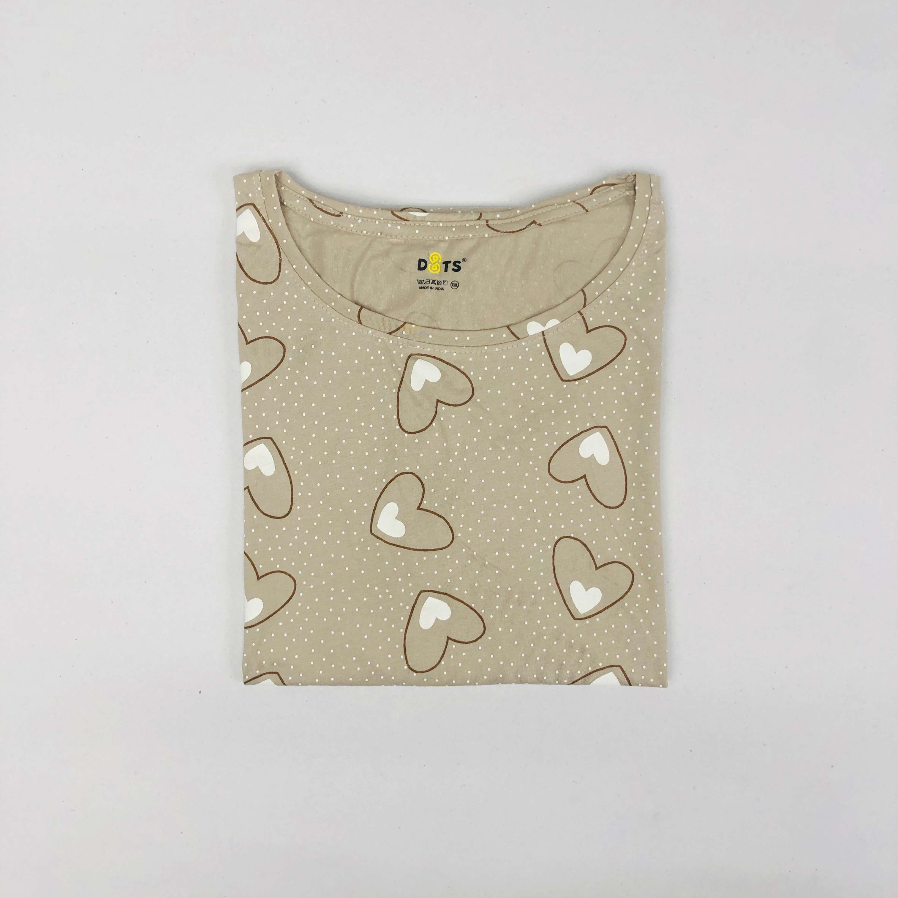 Dots Ladies Printed T-Shirt
