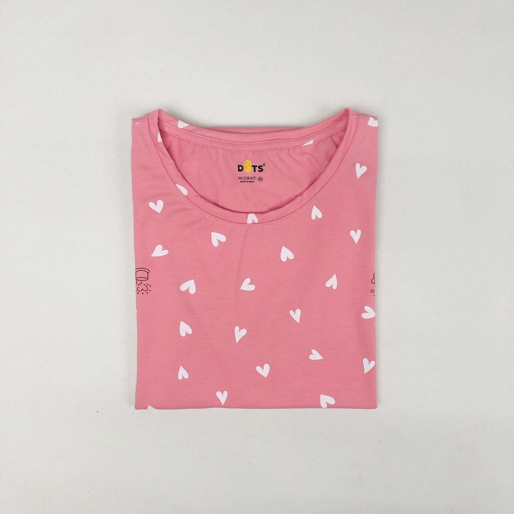 Dots Ladies Printed T-Shirt