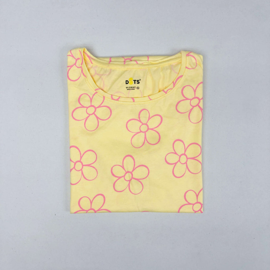 Dots Ladies Printed T-Shirt